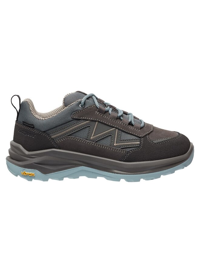 Grisport Swift Low grijs blauw wandelschoenen uni