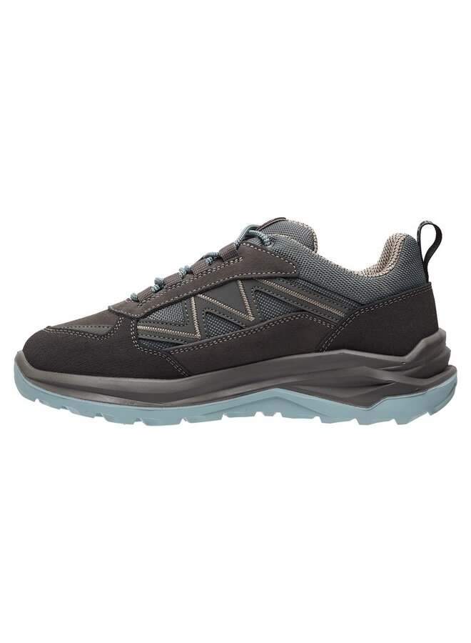 Grisport Swift Low grijs blauw wandelschoenen uni