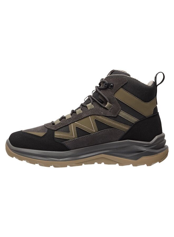 Grisport Swift Mid grijs beige wandelschoenen uni