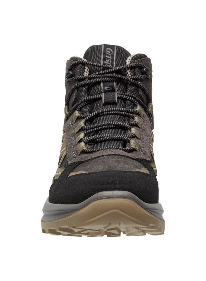 Grisport Swift Mid grijs beige wandelschoenen uni