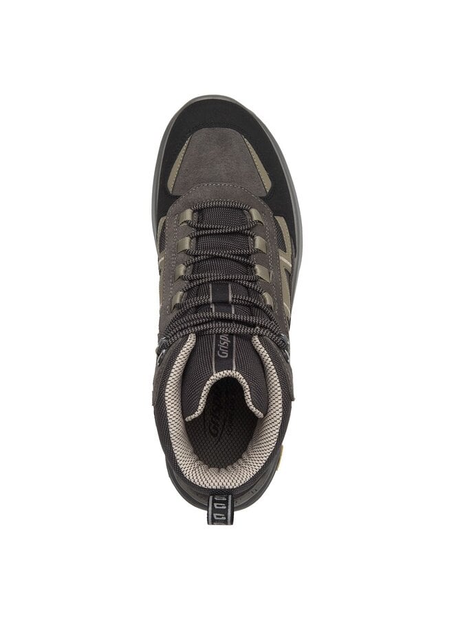 Grisport Swift Mid grijs beige wandelschoenen uni