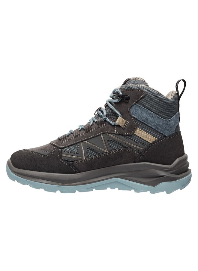 Grisport Swift Mid grijs blauw wandelschoenen uni