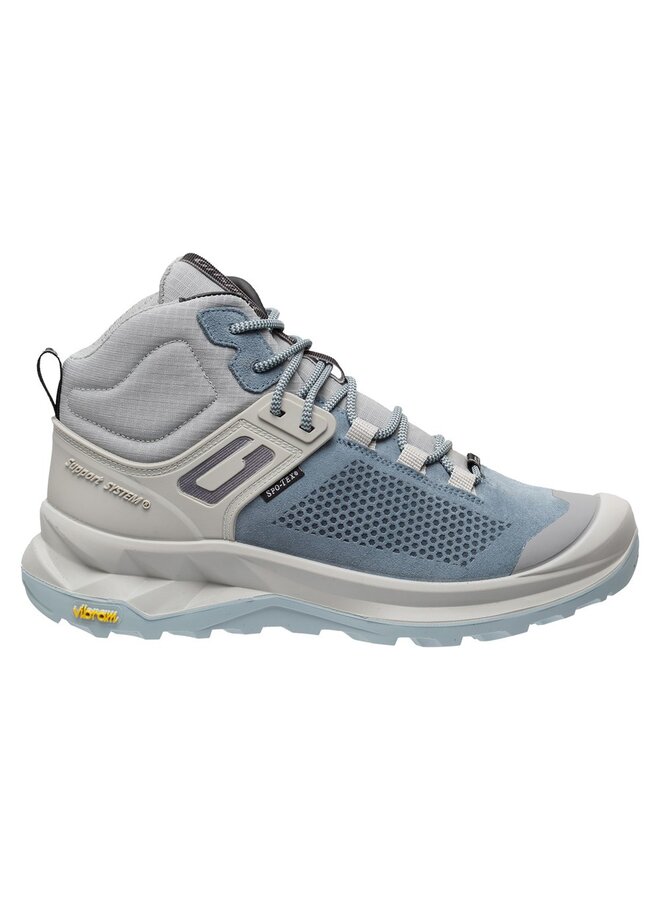 Grisport Discovery Mid licht blauw wandelschoenen uni