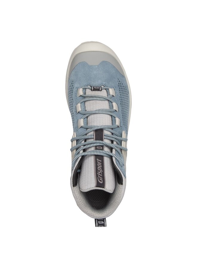 Grisport Discovery Mid licht blauw wandelschoenen uni