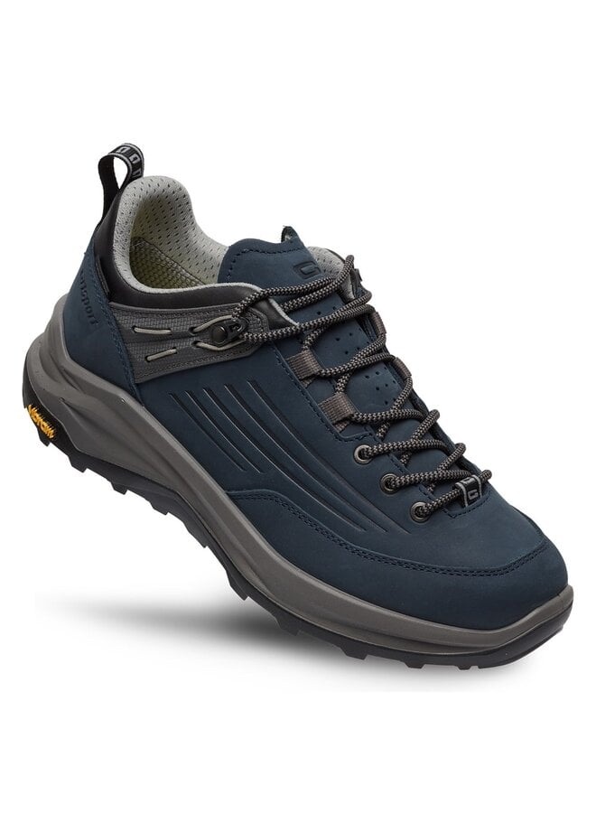 Grisport Outlander low blauw zwart wandelschoenen uni
