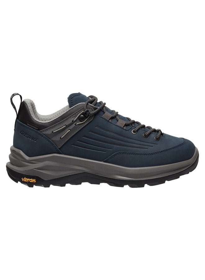 Grisport Outlander low blauw zwart wandelschoenen uni