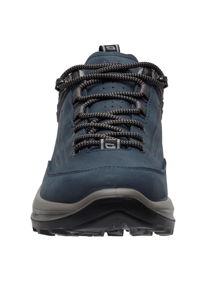 Grisport Outlander low blauw zwart wandelschoenen uni