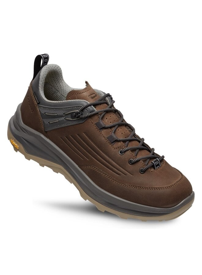Outlander low bruin beige wandelschoenen uni (a)