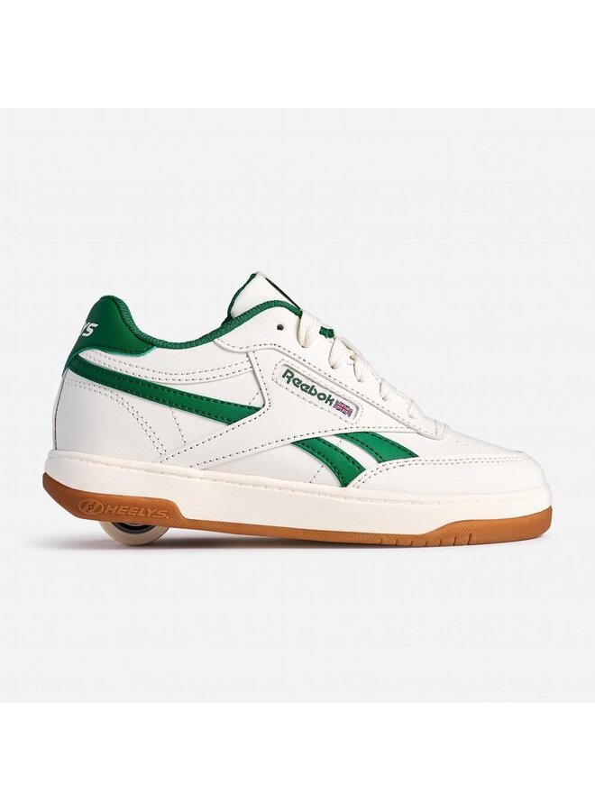 Heelys Reebok Club C wit groen kids
