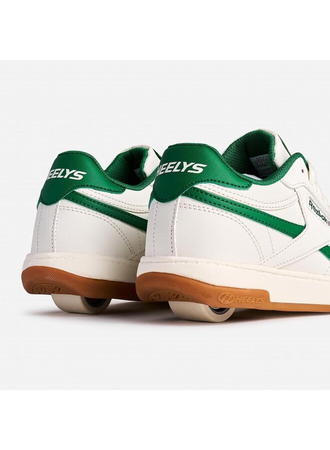 Heelys Reebok Club C wit groen kids