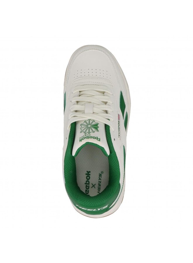 Heelys Reebok Club C wit groen kids