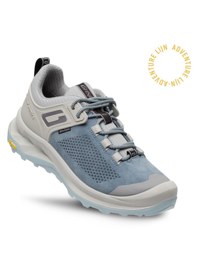 Grisport Discovery low blauw wandelschoenen uni