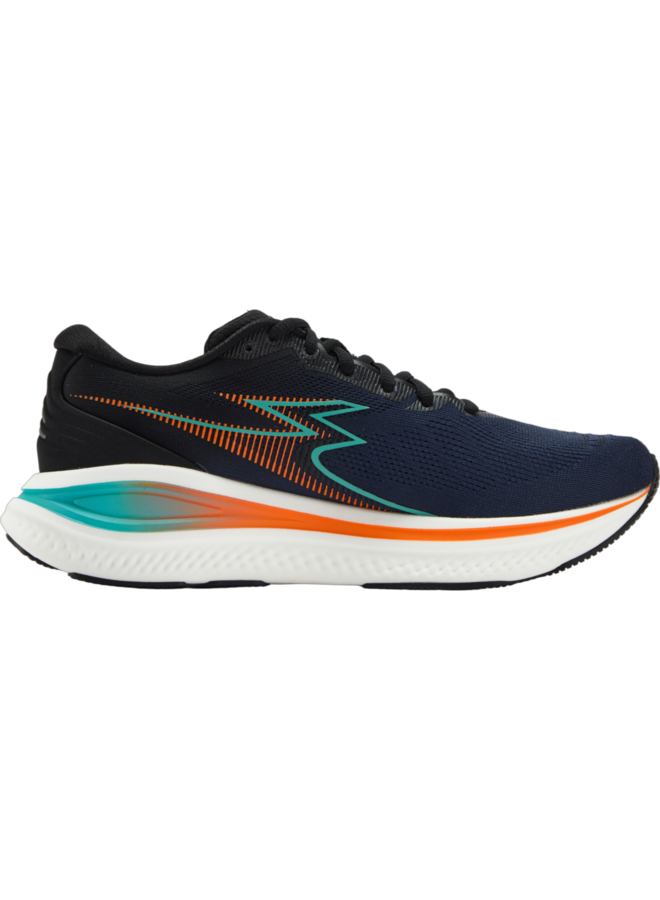 361 Meraki 7 zwart oranje hardloopschoenen heren