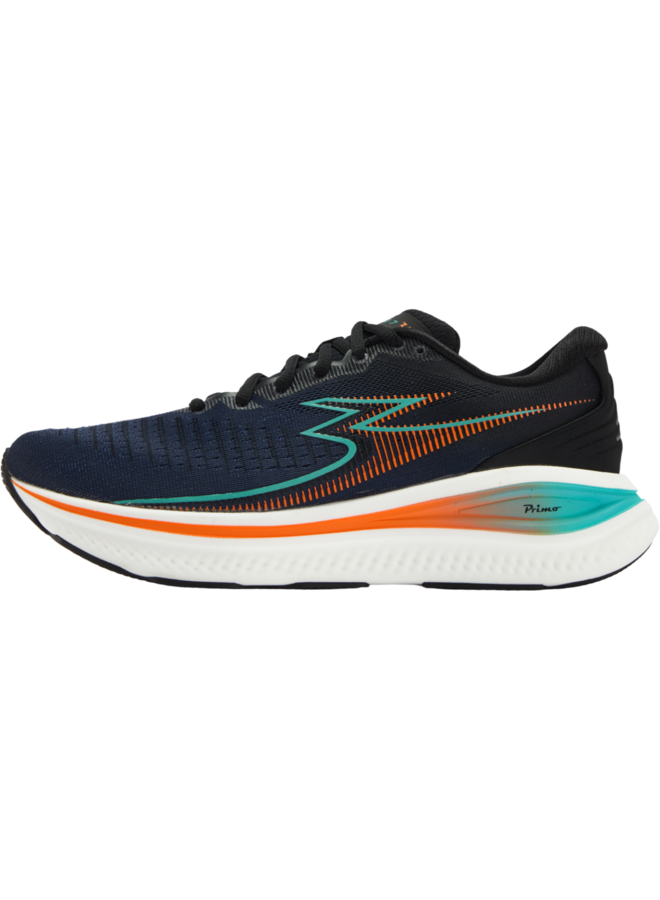 361 Meraki 7 zwart oranje hardloopschoenen heren