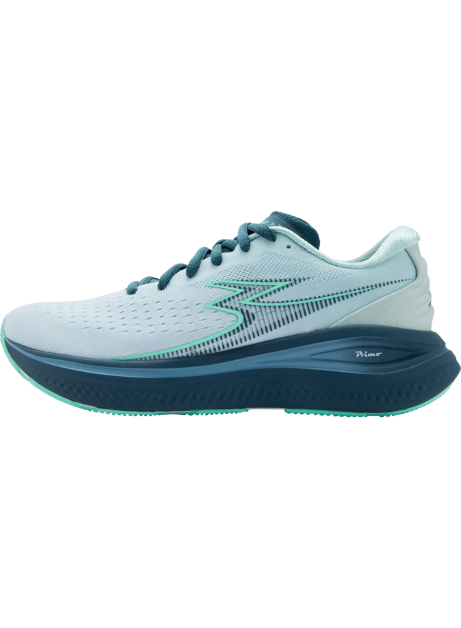 361 Meraki 7 wit groen hardloopschoenen dames