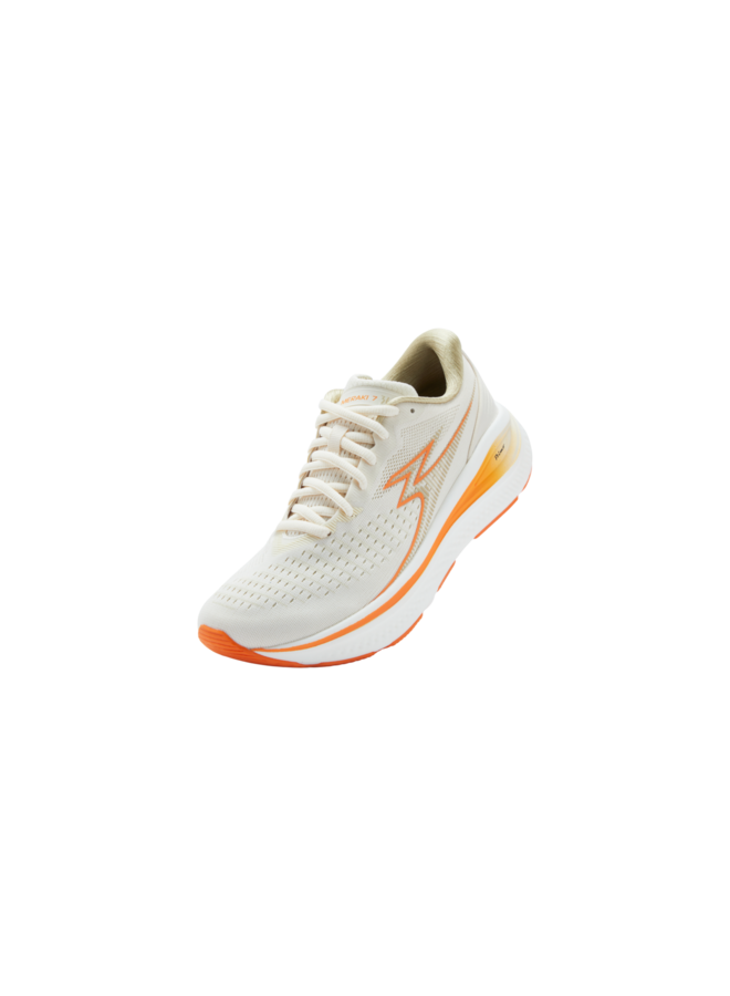 361 Meraki 7 wit oranje hardloopschoenen dames