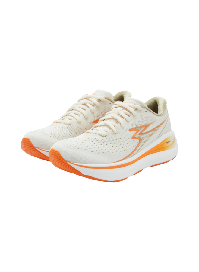 361 Meraki 7 wit oranje hardloopschoenen dames
