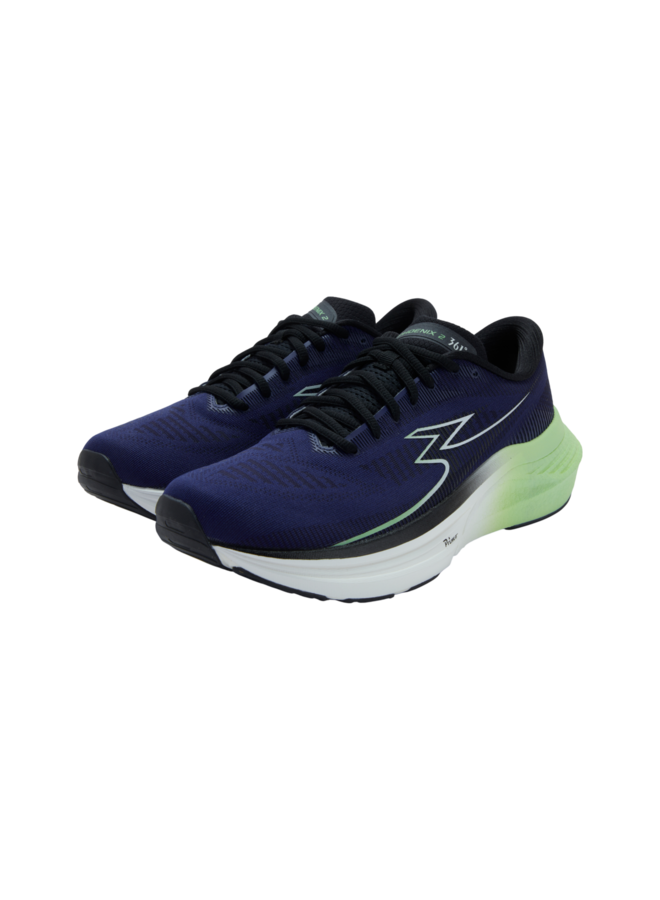 361 Phoenix 2 blauw groen hardloopschoenen heren