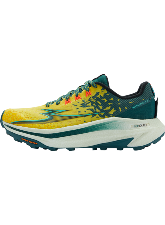 361 Futura 3 geel trial hardloopschoenen heren