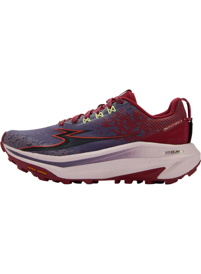 361 Futura 3 paars rood trial hardloopschoenen dames