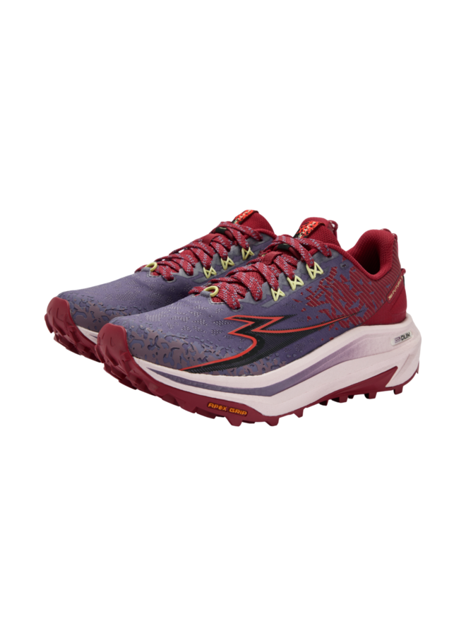 361 Futura 3 paars rood trial hardloopschoenen dames