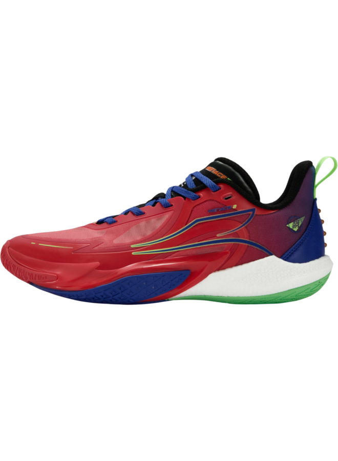 361 Menace 2 rood blauw basketschoenen heren (361)