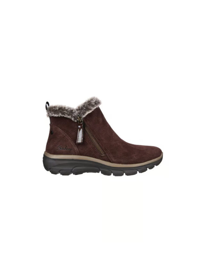 Skechers Easy going bruin winterlaarzen dames