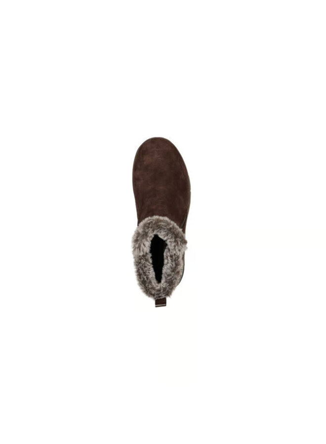 Skechers Easy going bruin winterlaarzen dames