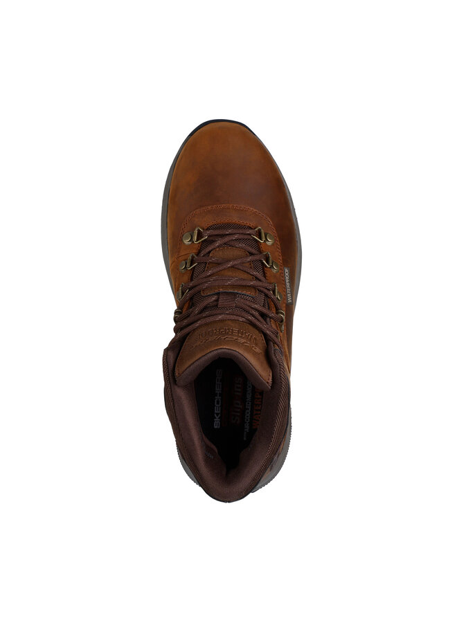 Skechers Meroe Pikeman slip-ins bruin casualschoenen heren