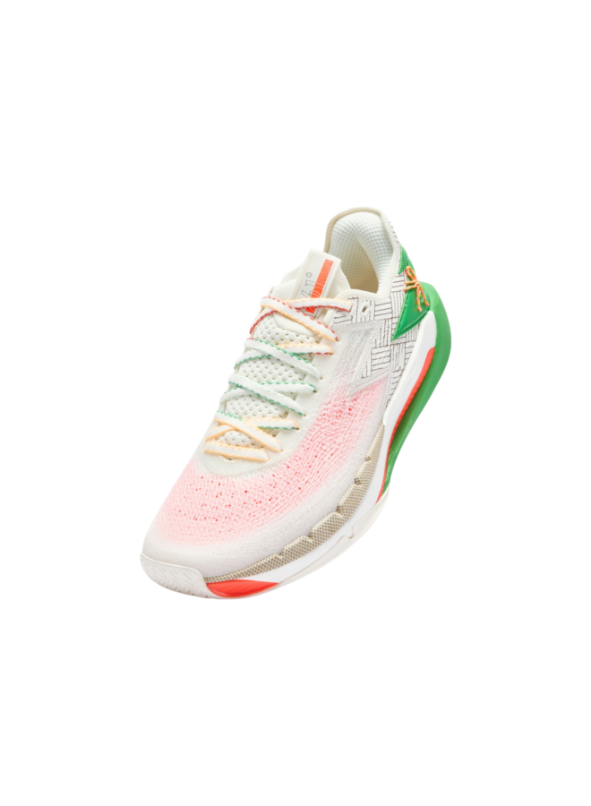 Big3 7 Pro wit groen basketschoenen uni (361)
