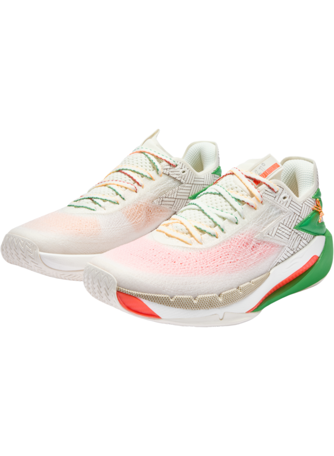 361 Big3 7 Pro wit groen basketschoenen uni
