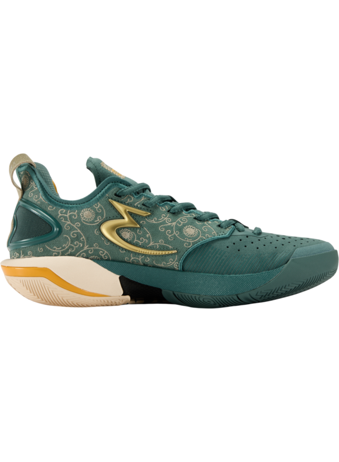 361 Big3 6 Pro groen basketschoenen uni
