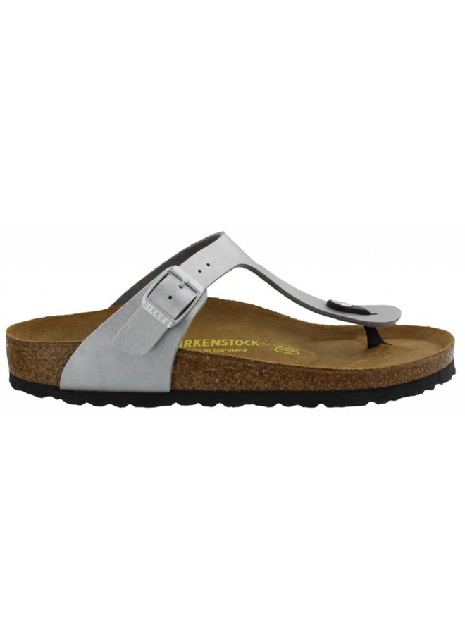 Birkenstock Gizeh Silver slippers dames (043851) - outletsportschoenen.nl