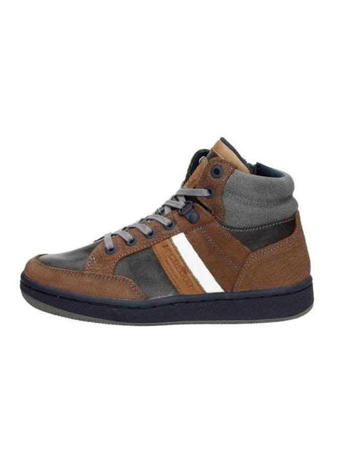 McGregor Clyde mid bruin schoenen jongens