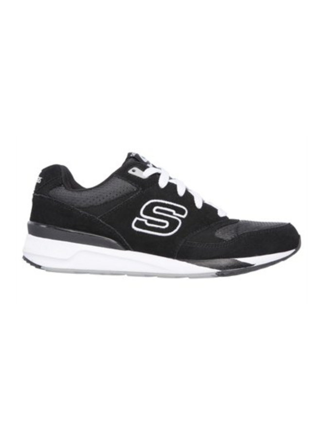 Skechers 650 BKW zwart sneakers dames