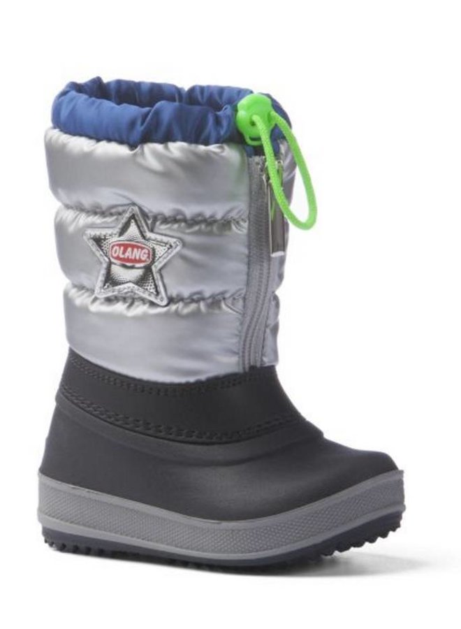 Olang OL Bingo Argento Snowboots zilvergrijs meisjes