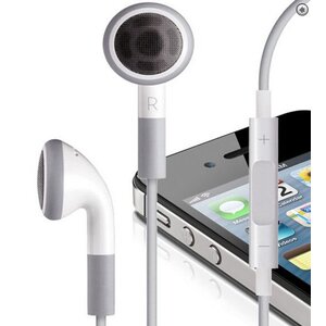 Earphone with Mic and Volume Control for iPhone 5 & iPhone 4/4S
