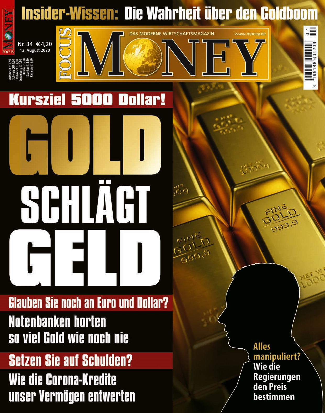 Focus Money Kursziel 5000 Dollar Gold Schlagt Geld Focus Online Pdf Shop