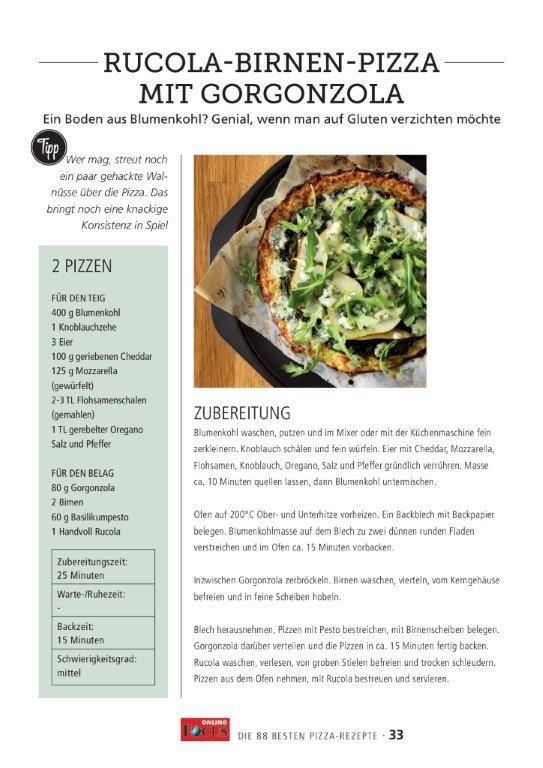 FOCUS Online Knusprig, saftig, lecker: Die 88 besten Pizza-Rezepte
