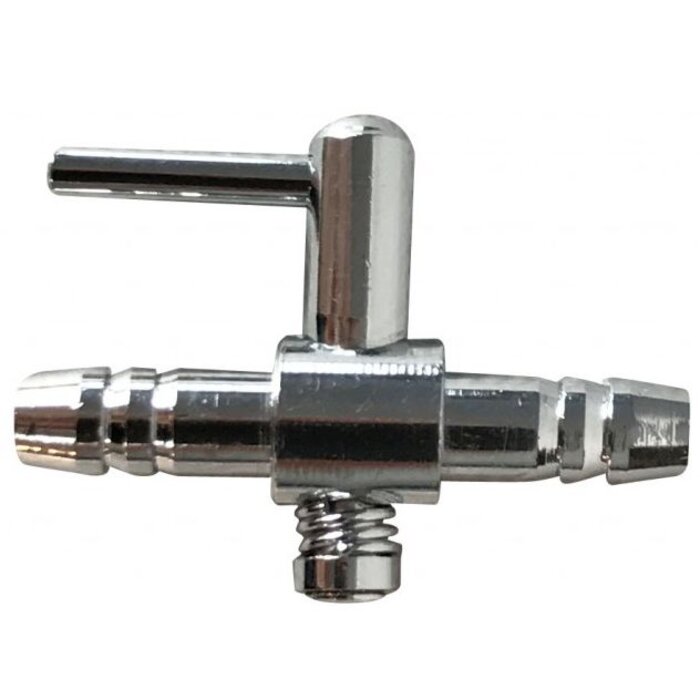 Onlineaquarium spullen Luchtverdeler verchroomd