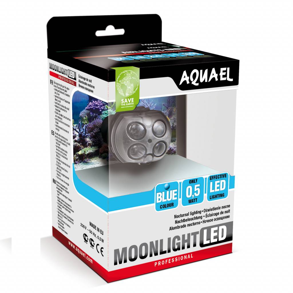 smeren logboek Klacht Aquael LED moonlight | LED Nacht Verlichting - Onlineaquariumspullen