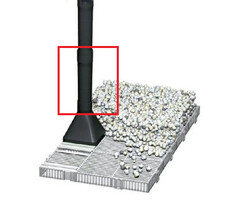 Aquael Riser Aquael bottom filter (1 piece)