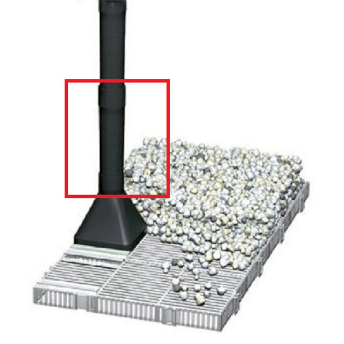 Aquael Stijgbuis Aquael bodemfilter (1 stukje)