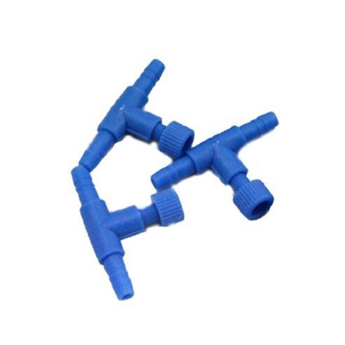 Onlineaquarium spullen Kraan voor luchtslang 4mm