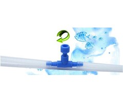 Onlineaquarium spullen Kraan voor luchtslang 4mm