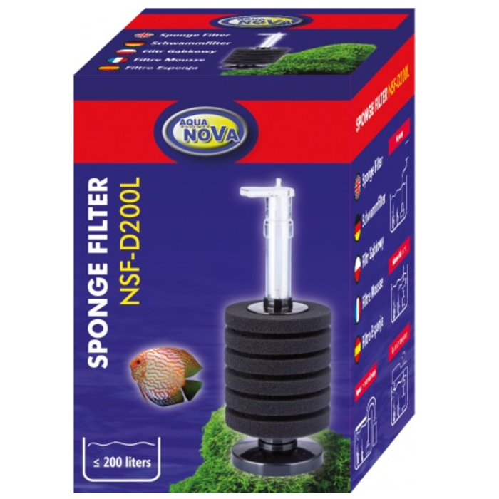 Aqua Nova Aquanova Sponsfilter L tot 100 liter