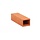 Leghol Large Rechthoek Rood