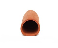 CeramicNature Laichhöhle Large Oval Rot