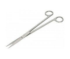 Onlineaquarium spullen RVS Plantenschaar Rechte bek