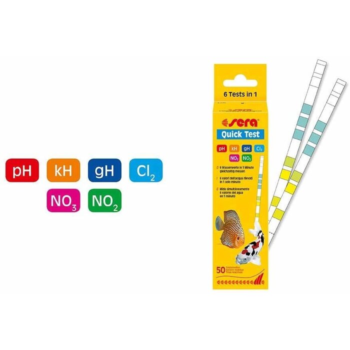 Sera Sera quick test 6 in 1